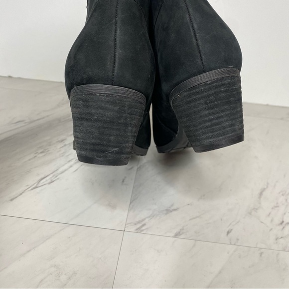 Blondo Valli Black Nubuck Waterproof Bootie 7 1/2 M - Picture 4 of 16